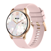 Nuevo Reloj Inteligente AMOLED SW59 de 1.32 Pulgadas para Mujer, Diseño Elegante y Moderno 2024, con Llamadas Bluetooth y Monitor de Ritmo Cardíaco