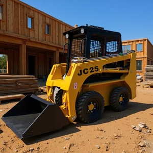 Chargeuse compacte sur pneus JC25, moteur diesel, haute puissance de creusement, pour usage en construction - Product Image 1