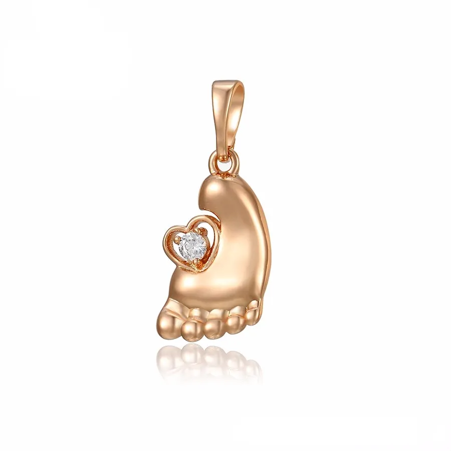 P-220216 Xu ping gioielli squisiti suole di alta classe set pendente a forma di cuore con diamanti