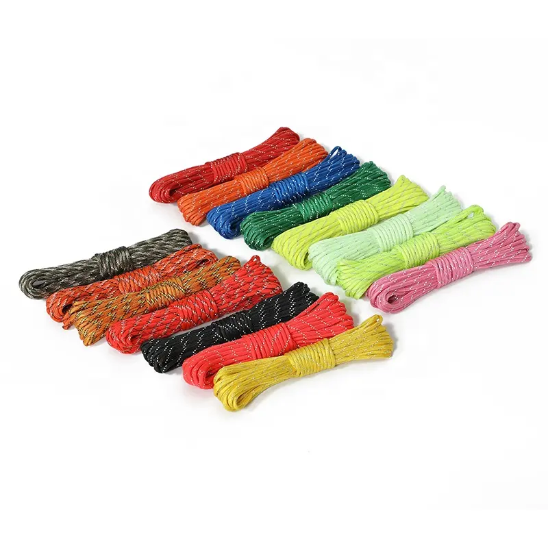 New Products Survival Reflective Paracord 550 Parachute Cord