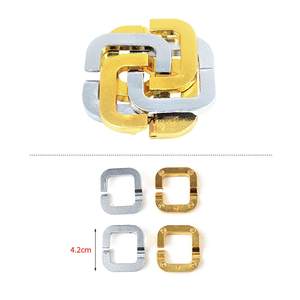 금속 와이어 퍼즐 세트 마인드 스마트 게임 <span class=keywords><strong>IQ</strong></span> 챌린지 퍼즐 게임 교육용 <span class=keywords><strong>IQ</strong></span> 테스트 잠금 해제 인터로킹 장난감 락 퍼즐 선물 - Product Image 3