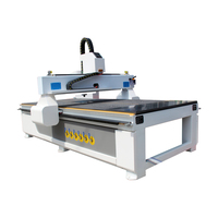 Machine de gravure CNC 3 axes à broche unique 4*8 pieds, robuste, 380V, 1325, pour le travail du bois, broche 4,5kW, haute précision, 24000 tr/min, garantie 1 an