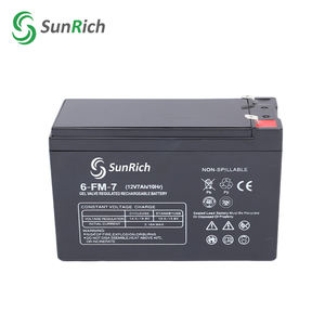 バルブ調整鉛蓄電池電気自動車電源12V 7AHゲル電池鉛蓄電池12V - Product Image 2