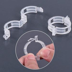 Clips <span class=keywords><strong>de</strong></span> soutien pour plantes grimpantes en plastique <span class=keywords><strong>de</strong></span> jardin <span class=keywords><strong>de</strong></span> 24 mm, clips <span class=keywords><strong>de</strong></span> greffage pour tomates, clips en plastique pour tomates - Product Image 3