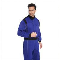Combinaison de mécanicien à taille élastique pour homme |   Combinaison de travail réfléchissante multi-poches pour la réparation automobile, la course, l'entretien industriel