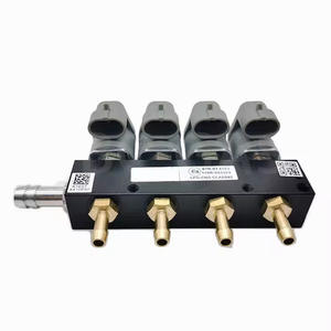 LPG/CNG Auto Öl-zu-Gas Einspritzleiste 4-Zylinder Spule Gas-Kit Gas-Autoteile Motor - Product Image 1