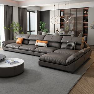 Ensemble de canapés Chesterfield <span class=keywords><strong>en</strong></span> forme de L de luxe, canapé moderne <span class=keywords><strong>en</strong></span> <span class=keywords><strong>cuir</strong></span> PU haut de gamme rembourré <span class=keywords><strong>en</strong></span> éponge <span class=keywords><strong>pour</strong></span> appartement, hôtel et salons - Product Image 1