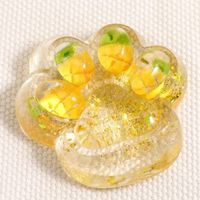 Kawaii schattige kristallen fruitjes jelly katten- & kittenpootjes cartoonvormige squishy zachte TPR materiaal stressverlichtende welkomstcadeaus