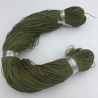 Cordon en polyester ciré 1mm 420 mètres/rouleau pour la fabrication de bijoux