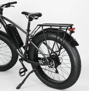 Vélo électrique tout-terrain et urbain avec pneus 26*4 pouces, batterie au lithium 48V13AH et moteur brushless 500W – Entrepôt Brésil - Product Image 5