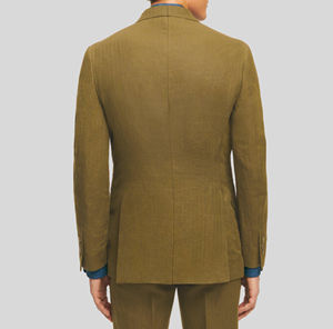 Costumes de mariage classiques italiens de luxe vente en gros Costumes de haute qualité pour hommes Ensemble de costumes 3 pièces à double boutonnage pour hommes - Product Image 2