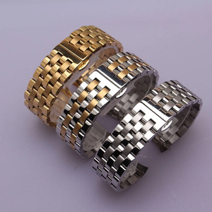 <span class=keywords><strong>Bracelet</strong></span> de montre en acier inoxydable avec maillons incurvés, 18mm, 19mm, 20mm, <span class=keywords><strong>21mm</strong></span>, 22mm, or/argent, pour <span class=keywords><strong>Seiko</strong></span> 5 SKX007, tendance - Product Image 2