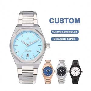 Reloj de Pulsera Mecánico Automático de Lujo de la Mejor Calidad OEM ODM, Reloj con Logotipo Personalizado, Relojes de Acero Inoxidable Resistentes al Agua al por Mayor - Product Image 1