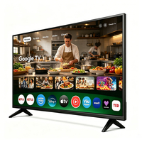 Téléviseur intelligent OEM du fabricant, 32-100 pouces, LED 4K HDTV avec Android WiFi pour usage hôtelier