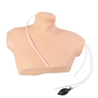 Modèle de formation clinique en sciences médicales DARHMMY en PVC, ponction veineuse centrale, intubation de la veine jugulaire interne, mannequin d'enseignement