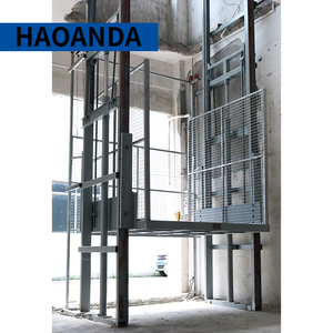 1- 5 Tấn Lift 3- 20 M Dễ Dàng Lắp Ráp Kho Nhà Máy Ổn Định Tải Cargo Lift Thủy Lực Khung Thép Hàng Hóa Lift - Product Image 1