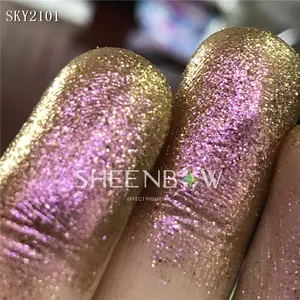 Sheen bow Hot Großhandel Glimmer Kosmetik Chamäleon Pulver Spiegel Chrom Pigment