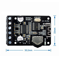 Module amplificateur de puissance numérique stéréo Bluetooth XY-P15W 10W/15W/20W 12V/24V haute puissance