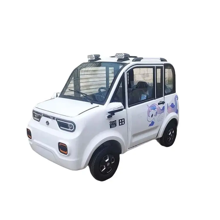 Carro elétrico esportivo E-Car para passageiros com câmera superior de longo alcance para 2 pessoas