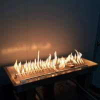 Brûleur de foyer extérieur Brûleur à gaz propane à contrôle automatique