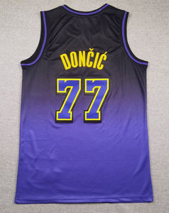 2025 Мужская Новинка 77 Luka Doncic прошитая вышивка оптовая продажа дешевая горячая Распродажа готовая к отправке баскетбольная майка - Product Image 5