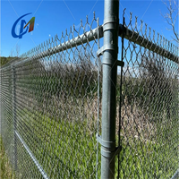 Kit de clôture de jardin en métal pour la protection de la vie privée, avec panneaux de clôture à mailles losangées et portails, facilement assemblable