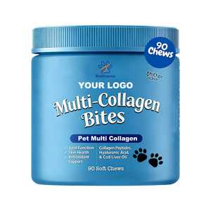 OEM/ODM Multi-Kollagen-Soft-Chews für Hunde - zur Unterstützung von Hüfte, Gelenken & Knorpel mit Kollagen, plus Eierschalenmembran, Vitamin C - Product Image 1