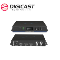 Modulateur HD vers RF à deux canaux DMB-9591 (DVB-T/C, ISDB-T, ATSC, DTMB) pour appareil de réception numérique