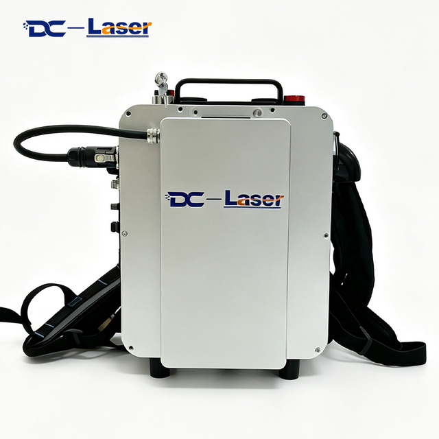New 200W Fiber Laser Cleaning Machine Rechargeable Backpack Easy to Operate Metal Laser Cleaning Machine Remove Paint From Wood