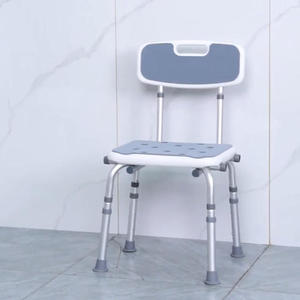 เก้าอี้เคลื่อนย้ายในห้องน้ำที่ปลอดภัยพร้อมพนักพิงและที่วางแขนที่ถอดออกได้เพื่อการใช้งานที่ง่ายดาย - Product Image 5