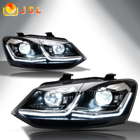 JSL pour VW POLO 6R 2011-2018, mise à niveau des phares LED, MK5 2011 2018, projecteurs LED, 12V, phare avant, 6000K, LHD & RHD
