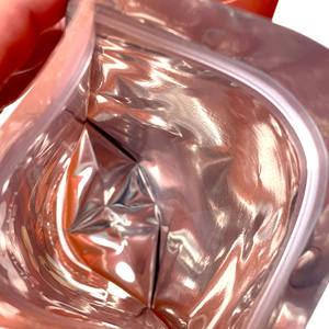 שקיות נייר סטנד-אפ מודפס מותאם אישית שקיות נייר אלומיניום עבור עוגיות אגוזי קפה לועסים - Product Image 5