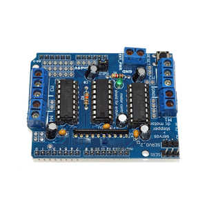 Carte d'extension de commande de moteur OKY2151 L293D pour 4 moteurs DC, 2 pas à pas et 2 servomoteurs pour Arduino Mega, pour projets de robotique Arduino - Product Image 6