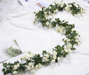 Offre Spéciale soie 69 artificielle Rosetta longue vigne pour le tuyau de plafond de mariage enveloppé de plantes vertes décoratives - Product Image 4
