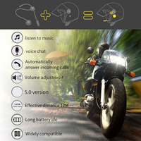Casque de moto BT8 avec réponse automatique aux appels, casque à commande vocale pour une conduite mains libres en toute sécurité