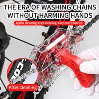 Kit de nettoyage de chaîne de vélo, brosses et outils de lavage pour VTT