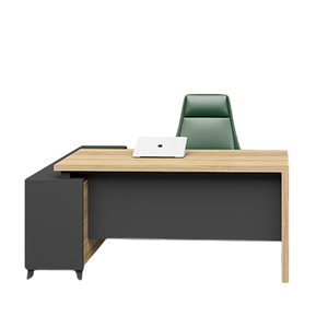 Muebles de Oficina de Diseño, <span class=keywords><strong>Escritorio</strong></span> de Oficina de Madera Moderno, Cómodo y <span class=keywords><strong>Profesional</strong></span> para CEO - Product Image 4