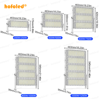 1000w Haut Mât Led Stade Lumière 500W Arena Gymnase Lampe 600W Terrain De Tennis Éclairage DMX DALI Gradation LED Parking Lumières