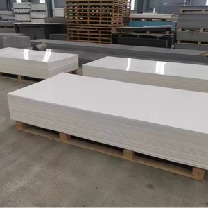 Lastra Rigida in PVC <span class=keywords><strong>di</strong></span> Colore Grigio-<span class=keywords><strong>Bianco</strong></span>, Resistente ad Acidi e Alcali, Pannello Industriale in PVC - Product Image 2