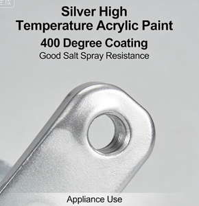 Weishibao 400 Derece Gümüş Akrilik Boya Yüksek Sıcaklık Kaplaması Tuz Püskürtmesine Dayanıklı 16kg Yüksek Sıcaklık Bölgeleri İçin Ev Kullanımı İçin - Product Image 6
