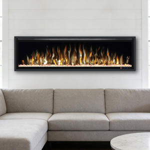 <span class=keywords><strong>Chimenea</strong></span> Eléctrica Personalizada OEM ODM, <span class=keywords><strong>Chimenea</strong></span> Eléctrica <span class=keywords><strong>Empotrada</strong></span> Inteligente con Control WiFi y Llama Multicolor - Product Image 2