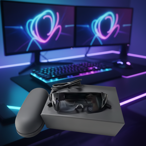 Gafas de Realidad Virtual 3D con Pantalla Gigante de 120 Pulgadas Todo en Uno, Si-OLED 1800nits, Gafas Inteligentes AR, Dioptrías Ajustables para Juegos y <span class=keywords><strong>Películas</strong></span> - Product Image 2