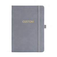 Carnet de notes A5 en cuir PU de haute qualité, 80 feuilles, avec logo personnalisé, pour fournisseur de papeterie de bureau, d'école et d'entreprise