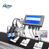 Impresora de inyección de tinta térmica automática de alta velocidad Docod OEM/ODM 12,7mm máquina impresora Tij para impresión de logotipo de código de lote de Fecha