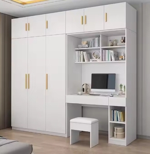 Muebles de Dormitorio Modernos de Madera, Armario Vestidor con Espejo, Armario de Dormitorio con Espejo, Armario de Madera Maciza - Product Image 3