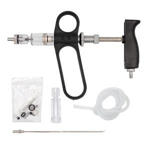 मुर्गी पालन के लिए स्वचालित निरंतर काले प्लास्टिक + धातु सिरिंज 2 मिली पशु चिकित्सा - Product Image 2