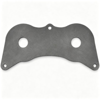 Plaque papillon en carbure de silicium de haute qualité, forme spéciale, pour meubles de four céramique, taille personnalisée SiC