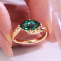 Bague de mariage en argent sterling 925 avec moissanite, bijoux en moissanite colorée VVS, bague en moissanite