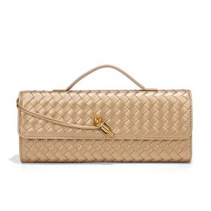 2025 Hot Selling Handmade Soft PU Leather <strong>Bag</strong> Square <strong>Bag</strong> <strong>Solid</strong> Color Handheld Cross Shoulder Single Shoulder Women's <strong>Bag</strong> - Product Image 6