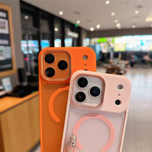 เคสโทรศัพท์แบบแม่เหล็กใสกึ่งด้าน รุ่น Skin Feel สำหรับ iPhone 17 16 15 Pro Max ฝาหลังแบบด้าน - Product Image 3